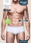 Pánské slipy Basic Midi 2P - WHITE - bíle 0003 - SLOGGI WHITE 6