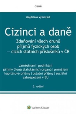 Cizinci a daně, 5. vydání