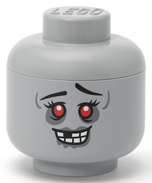 LEGO úložná hlava (velikost S) - zombie