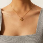 ELENYS Angel Pure – pozlacený náhrdelník 18K žluté zlato Délka: 40+5 cm / max. 45 cm
