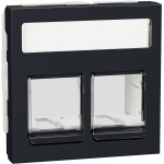 Schneider Electric NU942254 datová zásuvka (š x v x h) 45 x 45 x 27 mm 1 ks antracitová
