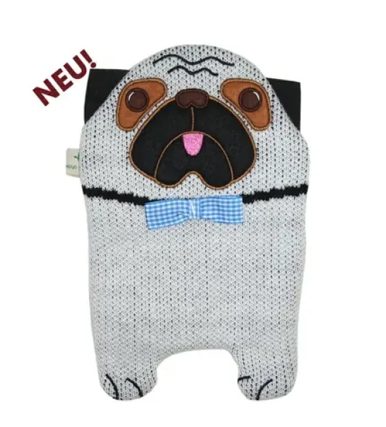 Hugo Frosch Eco Junior Comfort Dětský termofor - pes Mops (4250098504300)