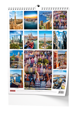 Nástěnný kalendář 2027 Baloušek Metropole