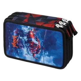 BAAGL Školní penál třípatrový Záchranáři GRS (A-36064)