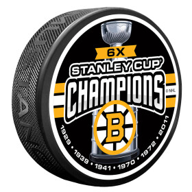 Mustang Puk Boston Bruins NHL 6 TIME CHAMPS