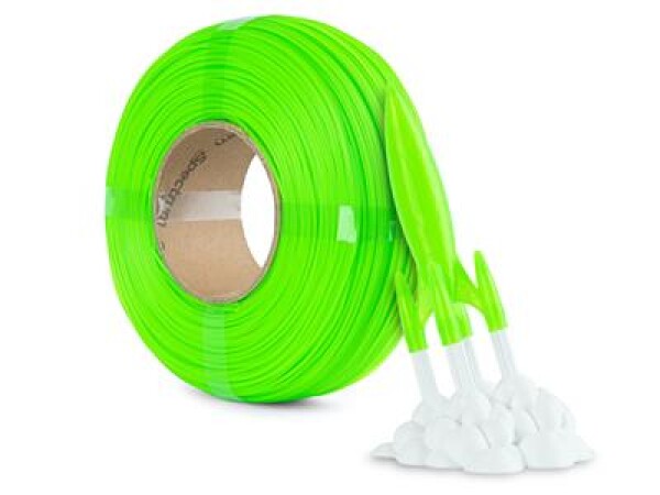 Filament Spectrum ReFill Premium PLA High Speed 1,75 mm NEON GREEN UV 1 kg
