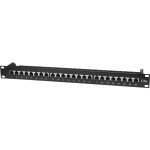 DIGITUS 19 Patch panel / nestíněný / 16 portů / neosazený / 1U / černá barva / RAL 9005 (4016032157441)