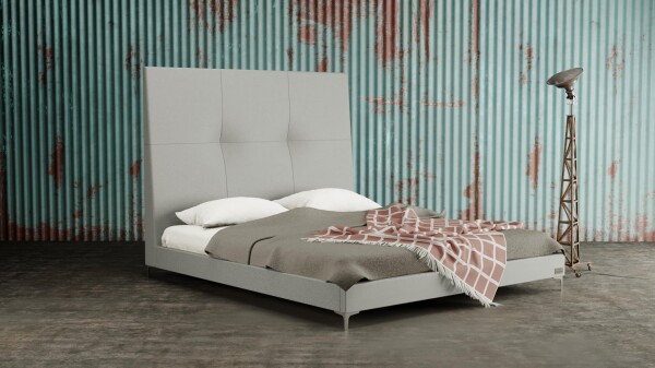 Materasso Čalouněná postel PRESTIGE boxspring ROZMĚR: 2x (100x200) cm - boxspring,šedá