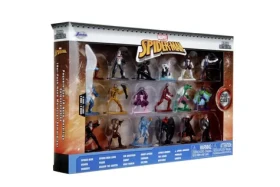 Jada Marvel Spiderman Kovové sběratelské nanofigurky 18 ks