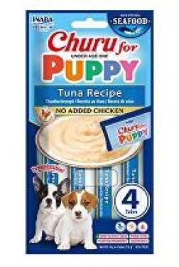 Churu Dog Puppy s tuňákem 56g