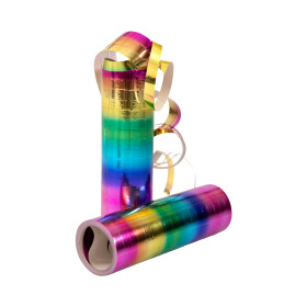 Serpentýny metalické duhové 2 ks - Albi