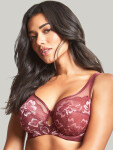 Dámská podprsenka Sabrina Red rose 10631 - Panache bordó 65G