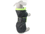 Coldy bunda pro psa s kapucí Barva: Černo-modrá, Délka zad (cm): 30, Obvod hrudníku: 26 - 40 cm