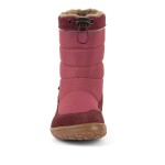 Dívčí zimní barefoot sněhule UP TEX SNOW WOOL Bordeaux G3160249-4 - 36