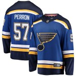 Fanatics Pánský Dres #57 David Perron St. Louis Blues Breakaway Home Jersey Velikost: