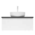 Koupelnová skříňka s krycí deskou SAT B-WAY 79x30x45 cm bílá lesk BWAY80WTKUB BWAY80WTKUB