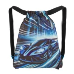 Bagmaster SÁČEK LUMI 26 C školní na přezůvky / tělocvik – auto Modrá 1.5 l 230437