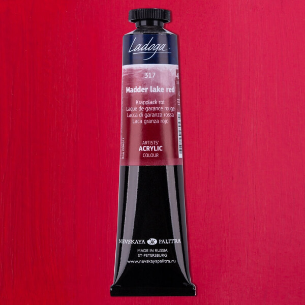 Nevskaya Palitra Ladoga 46 ml červená Madder lake 317