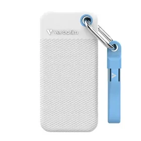 Verbatim Pocket SSD 1TB bílá / Externí disk / USB-C 3.2 Gen 2 / R: 1000 MB/s / W: 1000 MB/s (32320)