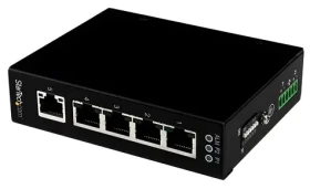 StarTech Průmyslový switch 5-port Gigabit / Switch / Neřízený / 5x RJ45 Gigabit / -40 až 75 °C / kovové tělo (IES51000)