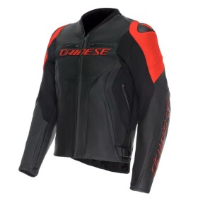 Dainese Racing 5 sportovní kožená bunda černá/fluo-červená vel.52 - 56