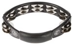 Latin Percussion Cyclops Tambourine Steel Jingles Black Hand Held