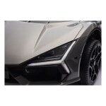 Mamido Dětské elektrické auto Lamborghini Revuelto XL STRONG šedé