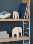 Novoform Dřevěný slon Baby Elephant Natural Ash, přírodní barva, dřevo