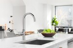 INVENA - Baterie dřezová GABRO PLUS TREND chrom BZ-3P-001-V