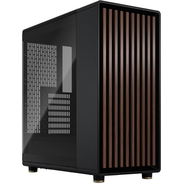 Fractal Design North TG Light Tint černá / ATX / 2x USB-A 3.0 / 1x USB-C 3.1 / bez zdroje / průhledná bočnice (FD-C-NOR1C-02)