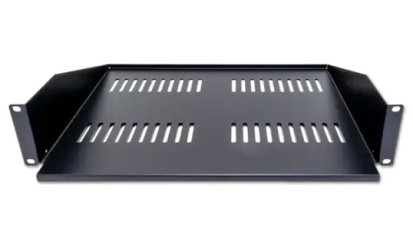 XtendLan CPOLIC2U40-B-P Police 400mm černá / univerzal / 2U / 45kg nosnost / předsunutá (CPOLIC2U40-B-P)