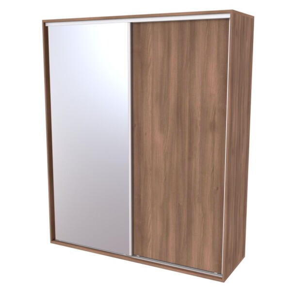 Nábytek Mikulík Skříň FLEXI 2 - 2x zrcadlo ROZMĚR: (š/v/h) 200 x 220 x 65 cm