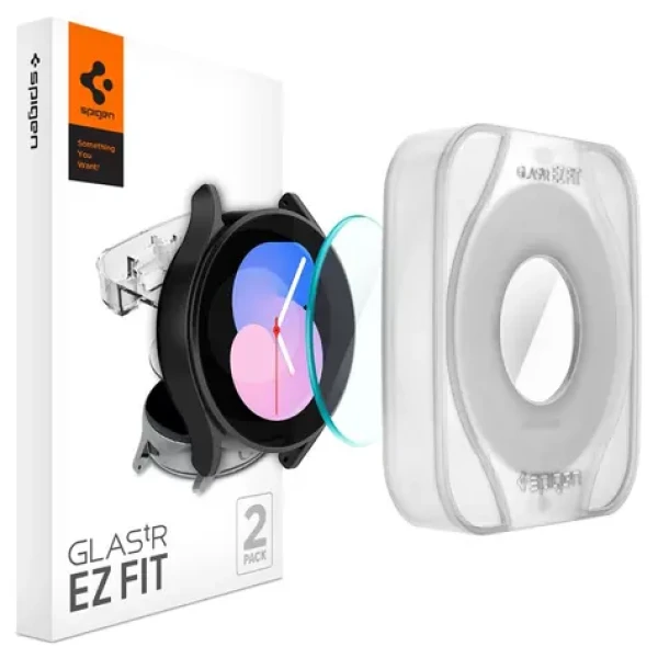 Spigen Glass EZ Fit 2 Pack Samsung Galaxy Watch5/4 44mm AGL05339