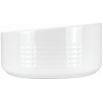 DEANTE - Silia Hexa bílá Keramické umyvadlo, na desku, asymetrické CDX_6U3S