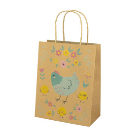 Dárková taška malá - Slepička s kuřátky (17,8 × 9,8 × 22,9 cm) - Albi