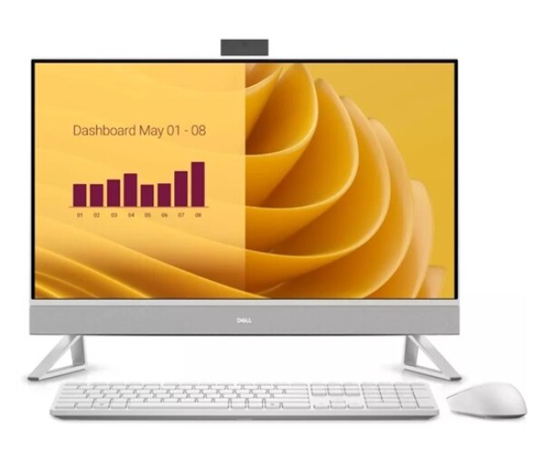DELL PC AiO 27 All-in-One EC27250 / i5-1334U/16GB/512SSD/FHD/Integrated/90W/WLAN/Kb&Mse/W11 Pro/3Y PS NBD EDF_1338332