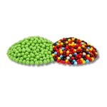 Cukrové perly SweetArt světle zelené a Cars mix 5 mm (120 g)