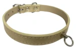 Huhubamboo Metal obojek béžový L / Obojek pro psy / Pro chrty / 16 mm x 31-37 cm (355452)