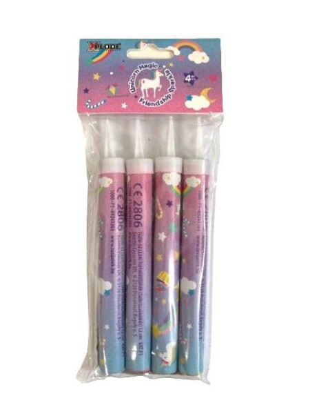 Dortisimo Dortová fontána s jednorožci malá 12 cm (4 ks)