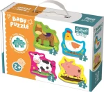 TREFL Baby puzzle Zvířata na farmě 4v1