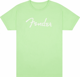 Fender Spaghetti Logo T-Shirt, Surf Green, XL