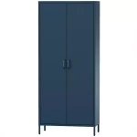 Skříň Kovová Flavio Modern Dark Blue