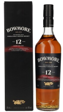 Bowmore Sherry Cask Single Malt Scotch Whisky 12yo 0,7L, 40%, -DB