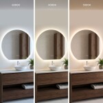 REA - Zrcadlo LED 70cm Fabio HOM-00909