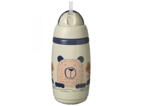 Tommee Tippee netekoucí termohrnek Superstar s brčkem 266ml Grey