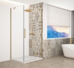 GELCO - TRINITY GOLD obdélníkový kout 1100x900 pravý, čiré sklo, GT5690-11CR-G GT5690-11CR-G