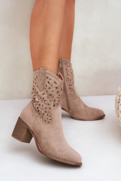 Boty na podpatku model 209416 Step in style 40