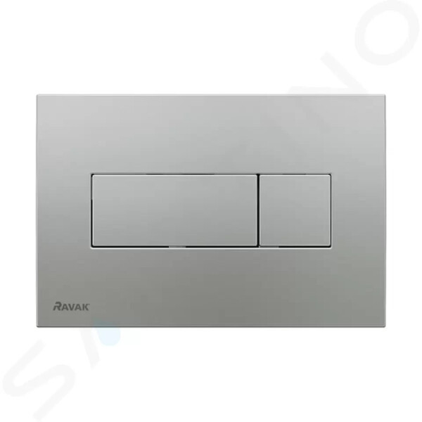 RAVAK - UNI Ovládací tlačítko pro WC, satin X01456