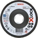 BOSCH X571 Best for Metal 2608619203 / Lamelový brusný kotouč / X-LOCK / Šikmý / Zrnitost 80 / 125x22.23mm (2608619203)