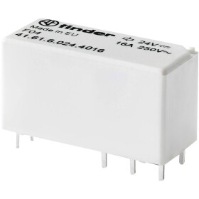 Finder 41.61.6.024.4016, 41.61.6.024.4016 relé do DPS, bistabilní, 2 cívky, 400 V/AC, 16 A, 1 ks